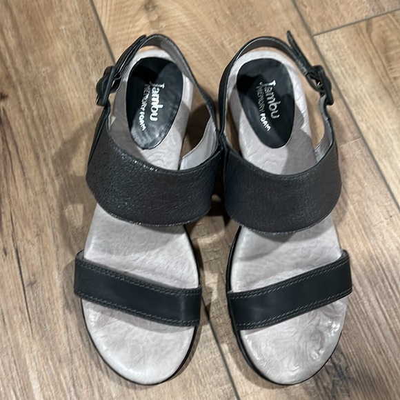 Jambu - “Sunstone” leather heeled sandal, 8 - Picture 3 of 10